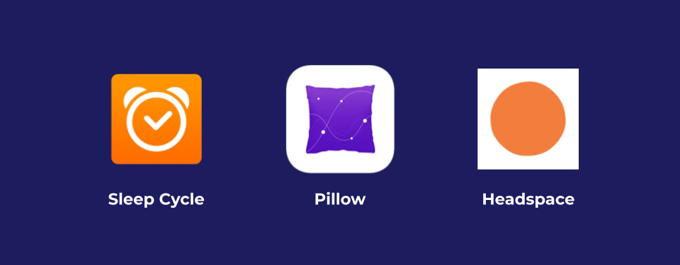 Sleep related App Icons