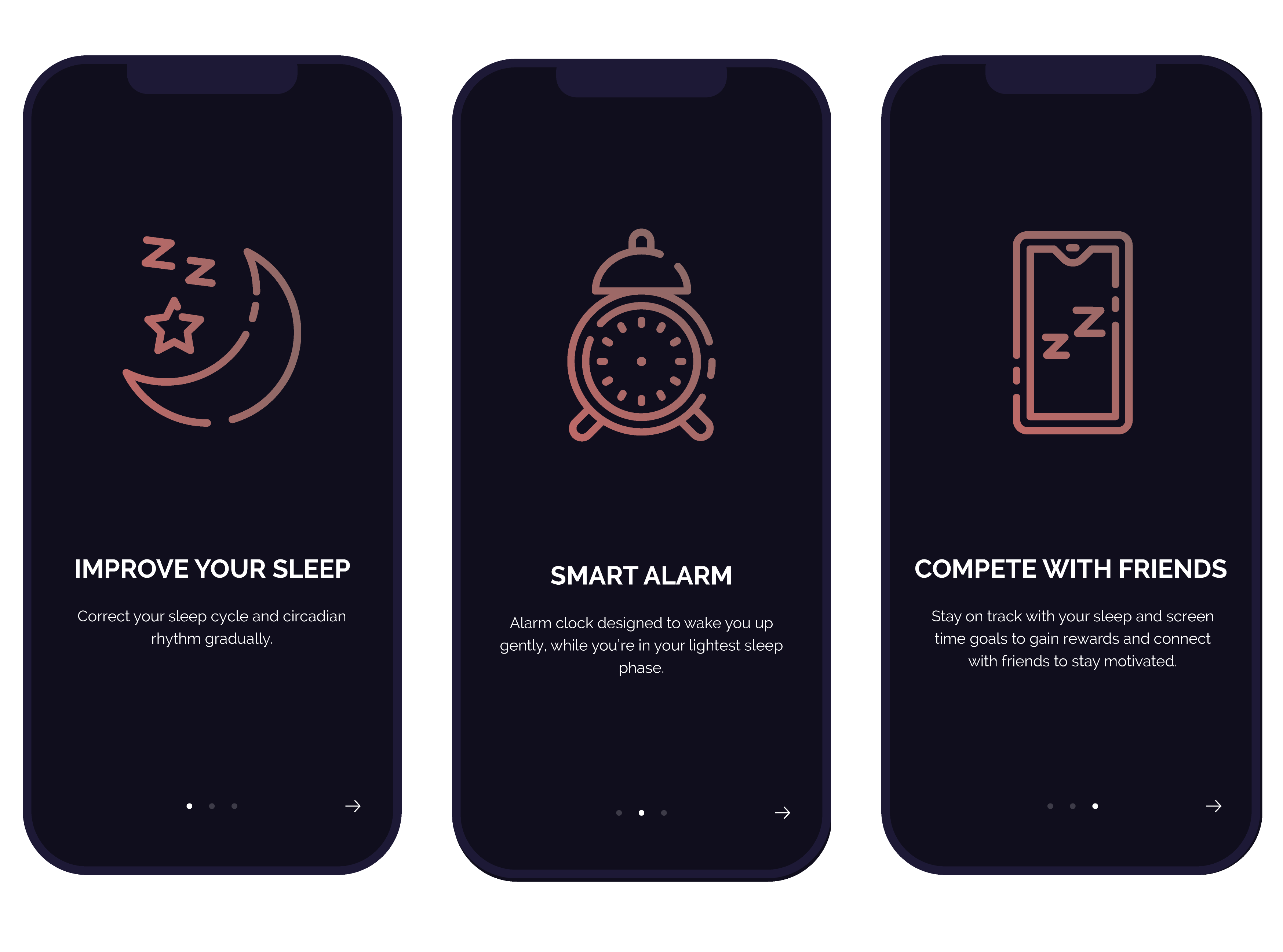 Snooze Onboarding Interfaces